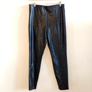 Vegan Leather Leggings